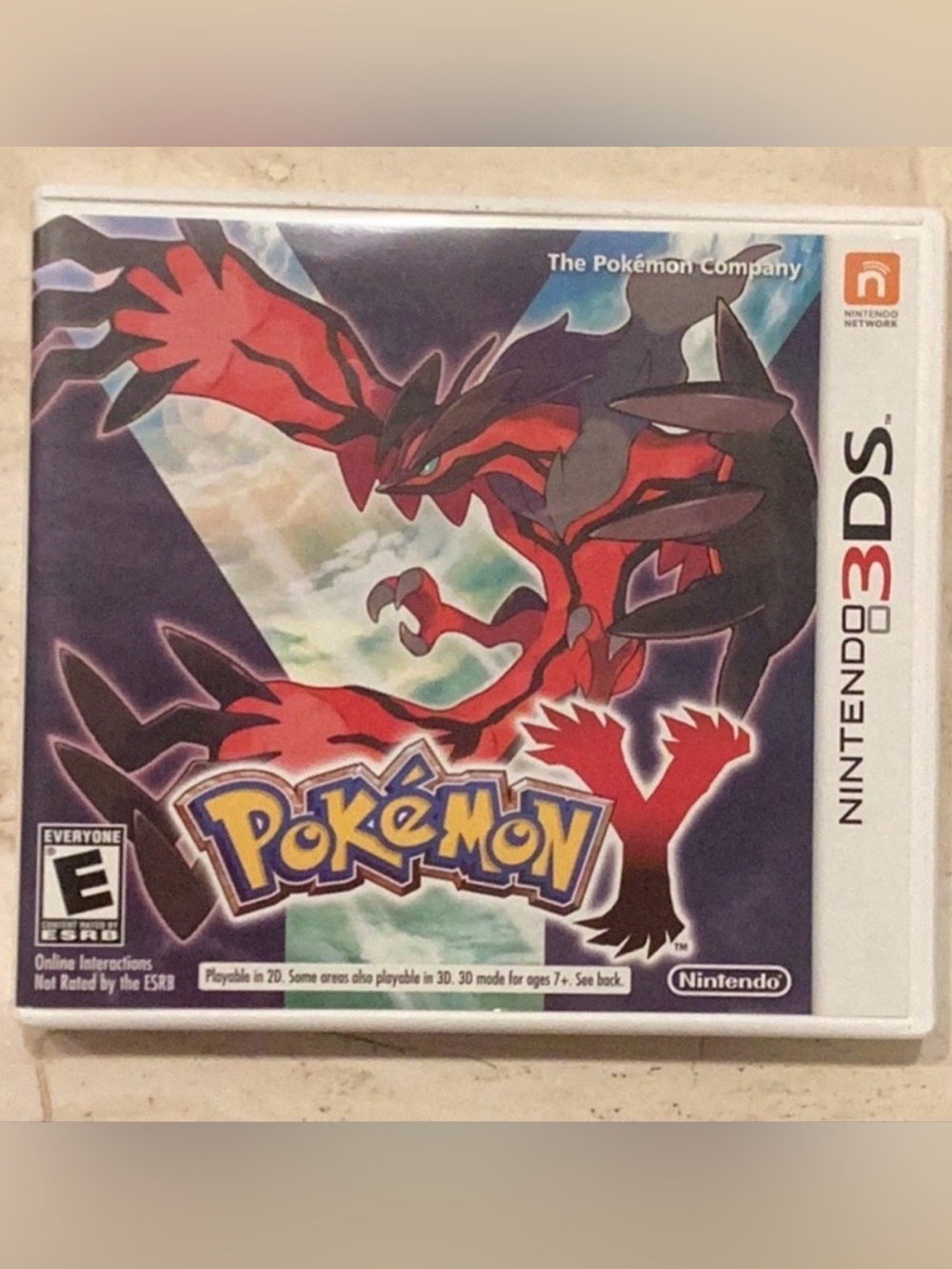 Pokemon Y Nintendo 3DS Game Authentic CIB